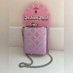 Pink Fashion Flask Bag